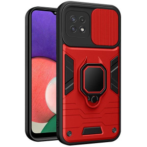 Etui Do Samsung Galaxy A22 5g Pokrowiec Ring Lens