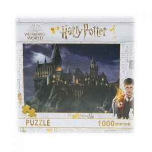Puzzle 1000elementów Harry Potter Hogwarts nocą
