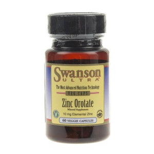 Swanson Cynk Zinc (Orotan) 10 mg - 60 kapsułek