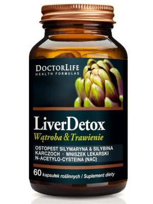DOCTOR LIFE Liver detox 60 kapsułek