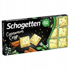 Schogetten CZEKOLADA CYNAMON Biała ŚWIĄTECZNA 100g