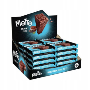 Wafelek MY MOTTO KAKAOWY Baton 20 szt x 34g