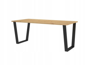 Stół LORD 185X90 czarne nogi jadalnia 3 kolory