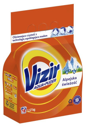 Proszek do prania do białego Vizir 1,17 kg,