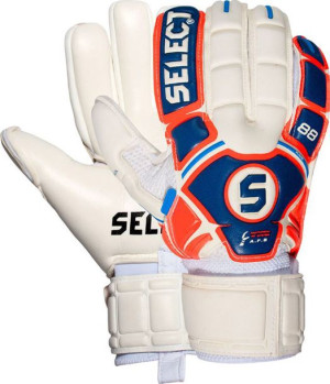 Rękawice bramkarskie Select 88 Pro Grip 2015 biało-pomarańczowo-granatowe