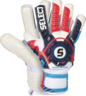 Rękawice bramkarskie Select 99 Hand Guard biało-granatowo-czerwone
