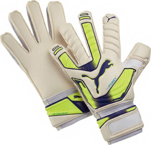 Rękawice bramkarskie Puma Evo Power Grip 2 RC biało-fluo 040998 04