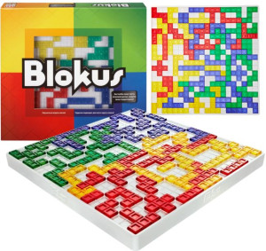 MATTEL GAMES BLOKUS gra logiczna strategiczna 7+