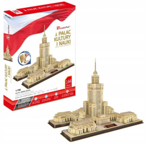 PUZZLE 3D Pałac Kultury i Nauki Warszawa klocki