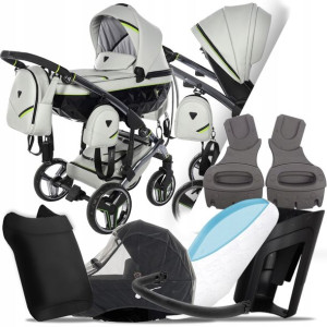 Wózek 2w1 Junama Sport 01 I Adaptery Cybex Mc