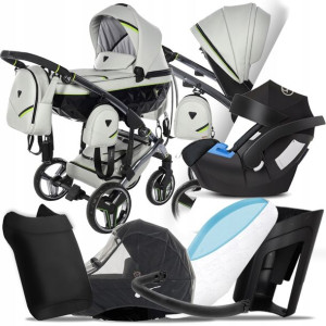 Wózek 3w1 Junama Sport 01 I Fotelik Cybex Aton 5