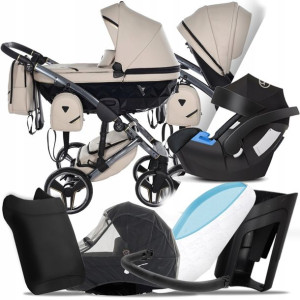 Wózek 3w1 Junama Sport 02 I Fotelik Cybex Aton 5