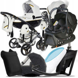 Wózek 4w1 Junama Sport 04 I Babysafe York Baza