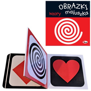 Książeczka kontrastowa Obrazki Maluszka WZORY