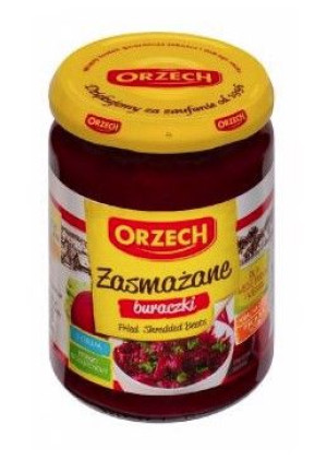 Orzech Buraczki zasmażane bezglutenowe 480g