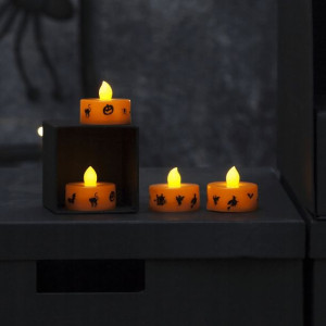 Świeczki Led HALLOWEEN 4 szt.