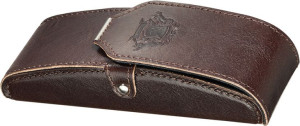 Etui na okulary Albinex Royal Case 90.011-1 skóra