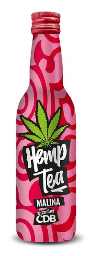 Napój malinowy z nasion konopi siewnych 245 ML