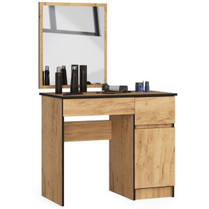 Toaletka Kosmetyczna Z Lustrem P-2/sl 500x600 Prawa Dąb Craft