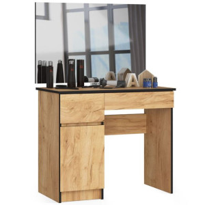 Toaletka Kosmetyczna Z Lustrem P-2/sl 900x600 Lewa Dąb Craft