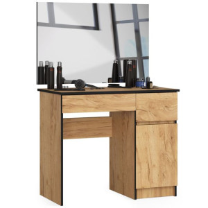 Toaletka Kosmetyczna Z Lustrem P-2/sl 900x600 Prawa Dąb Craft