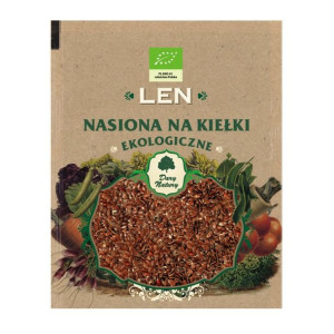 Nasiona na kiełki - Len - EKO - 30g