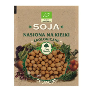 Nasiona na kiełki EKO Soja 50 g - Dary Natury