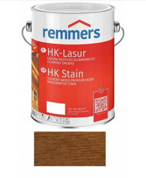 REMMERS HK-LASUR ORZECH lazura do drewna impregnat 3w1 5L