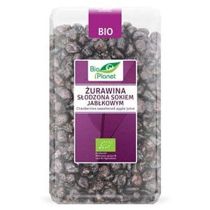 ŻURAWINA Słodzona Sokiem Jabłkowym BIO 1 kg - BIO PLANET