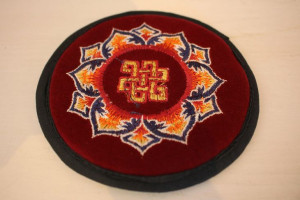 Podkładka poduszka do misy -  mandala srivasta 25 cm