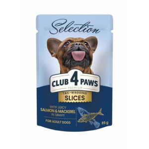 Club 4 Paws Mokra Karma Dla Dorosłych Psów Małych Ras Łosoś Z Makrelą W Sos