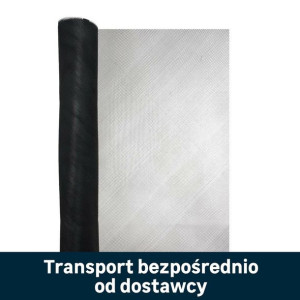 Siatka plastikowa 2x25 m czarna