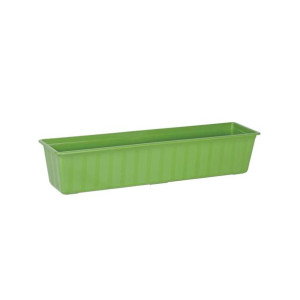 Skrzynka balkonowa 60x18 cm plastikowa zielona Prosperplast