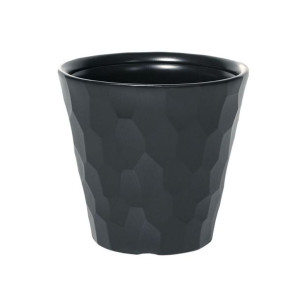 Donica plastikowa Rocka śr.29.3 cm antracyt Prosperplast