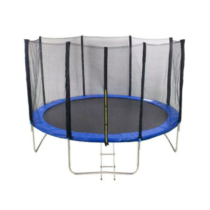 Trampolina z siatką zabezpieczającą śr.366 cm 12 FT