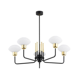 Lampa wisząca Piemont złota 5 x E14 Prezent