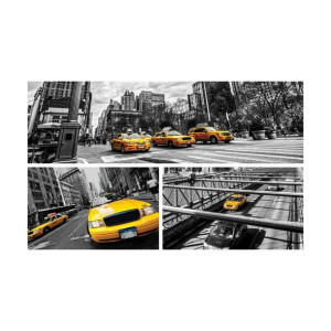 Fototapeta Żółte Taxi 368 x 254 cm