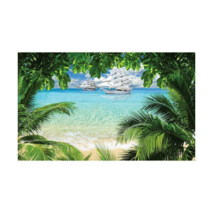 Fototapeta Jacht w zatoce 416 x 254 cm