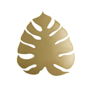 Kinkiet Monstera złoty 3 x G9 Tk Lighting