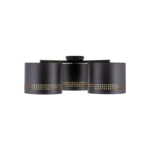 Lampa wisząca Tago czarna 3 x E27 Tk Lighting