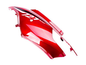 Osłona boczna górna Romet 727 2017r Premium czerwona, lewa