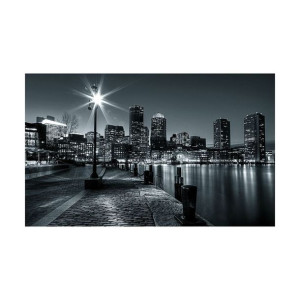 Fototapeta Miasto Nocą 368 x 254 cm
