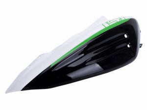 Osłona boczna prawa Romet 747 2010r czarno/zielona