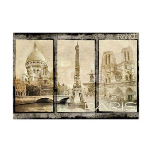 Fototapeta Paris Sepia 312 x 219 cm