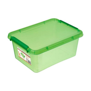 Pojemnik z klipsami 12.5 l 29 x 16.5 x 39 cm Spaceo