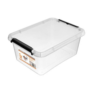 Pojemnik z klipsami 12.5 l 29 x 16.5 x 39 cm Spaceo