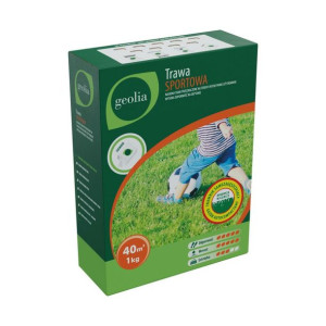 Nasiona trawy na tereny sportowe + mikoryza 1kg Geolia