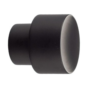 Końcówka do karnisza Slick czarny mat 19 mm Inspire
