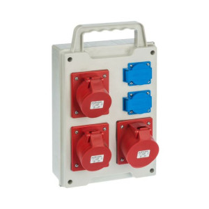 Rozdzielnica elektryczna z okablowaniem RS 6215 - 00 / 2 X 2P + Z 3 X 3P +