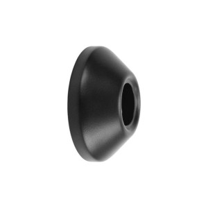 Rozeta 3/4'' stożek z gwintem 25/70 mm Czarny Mat TYCNER